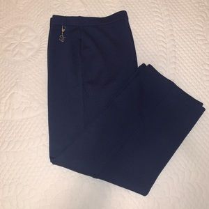 St. John Sport - Navy knit slacks